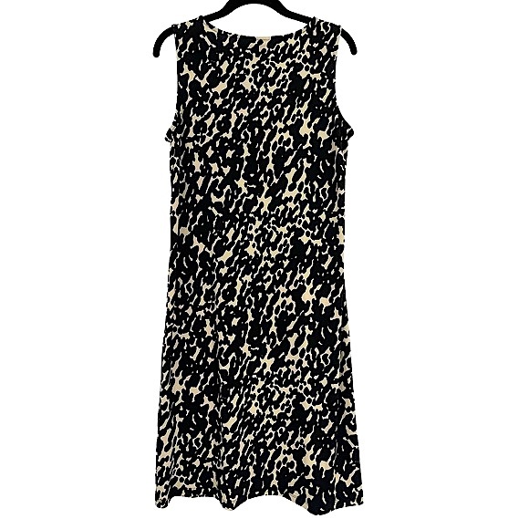 DANA BUCHMAN Signature Jersey Stretch Shift Dress Sleeveless - Size Small - Picture 5 of 11